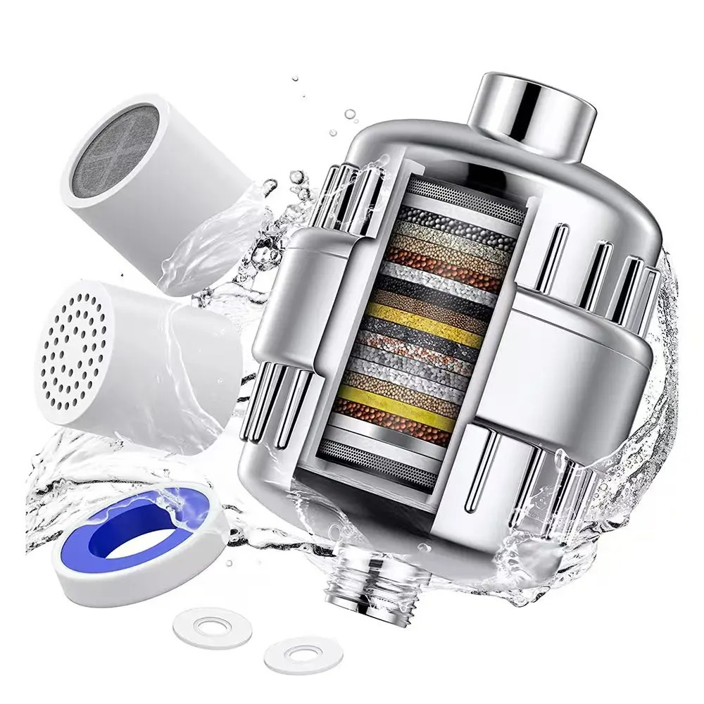 Bathroom Supplies Accessories Water Filtration Multi Layer Bathtub Water Purifier Household Small Water Purifier Bathtub Filter