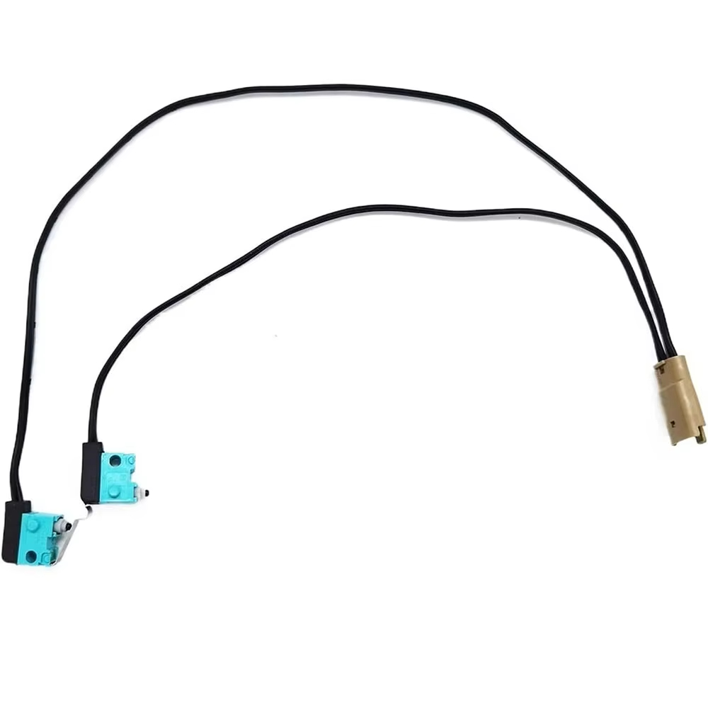 Para Tesla Model S Kit de reparación de manija de puerta arnés de microinterruptor 1016009 -00-C Paleta de mango 1042845 -00-B con clips para panel de puerta: Gris oscuro
