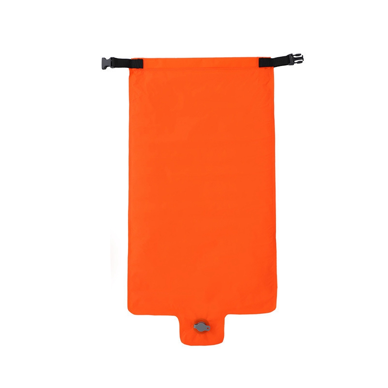 Aufblasbarer schlafsack für camping, zuhause, hof, tragbarer, faltbarer luftsack für isomatten, outdoor-matten, wandern und trekking