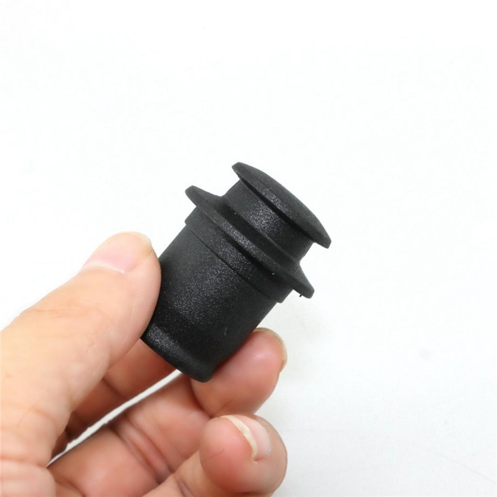 Pack de 3 ABS allume-cigare 12V | Plastique pour voiture, prise d'allume-cigare cache-poussière, capuchon adapté aux prises de briquet, taille 0.83 à 0.87 pouces