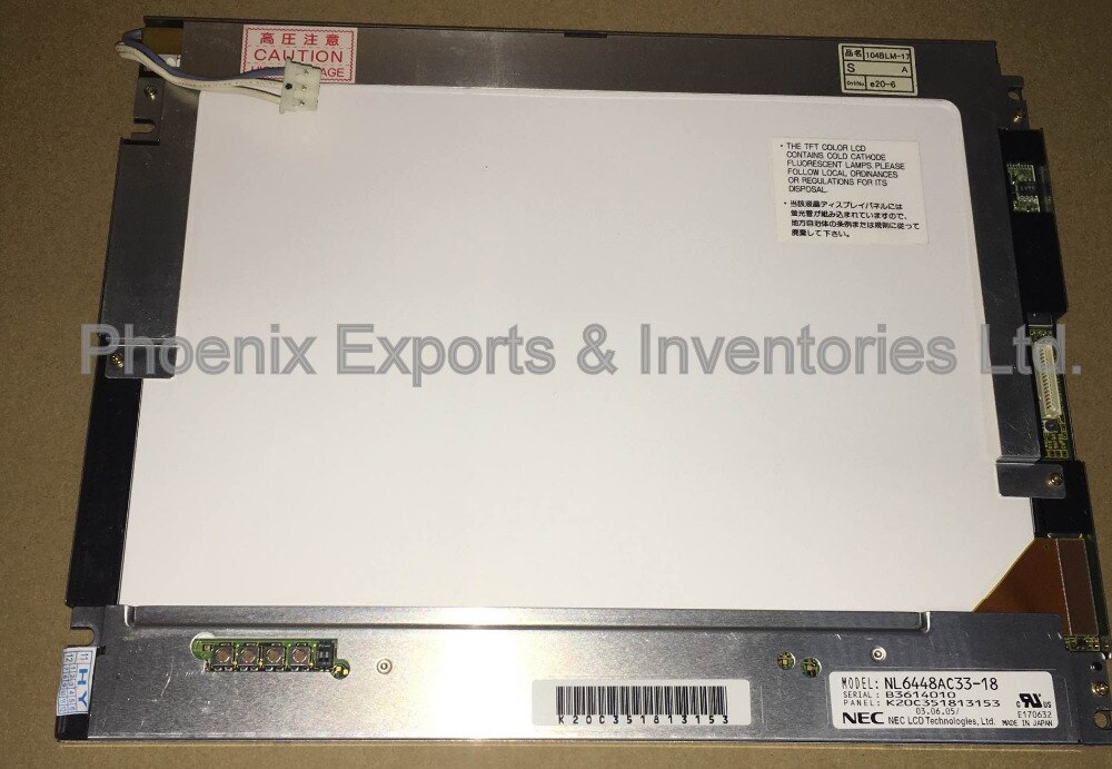 Original NL6448AC33-18 10.4" LCD Display Panel NL6448AC33 18 1208