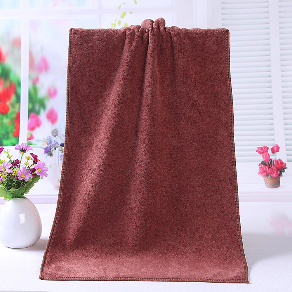 Bamboe Washandje Microfiber Basten 1Pc Baden Handdoek Douche Absorberende Microfiber Zachte Comfortabele Badhanddoek