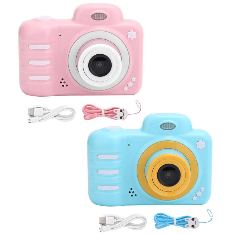 Dual Lens Kids Camera 2.4in Full Hd Scherm 1080P Fotografie Video Speelgoed Voor Kinderen