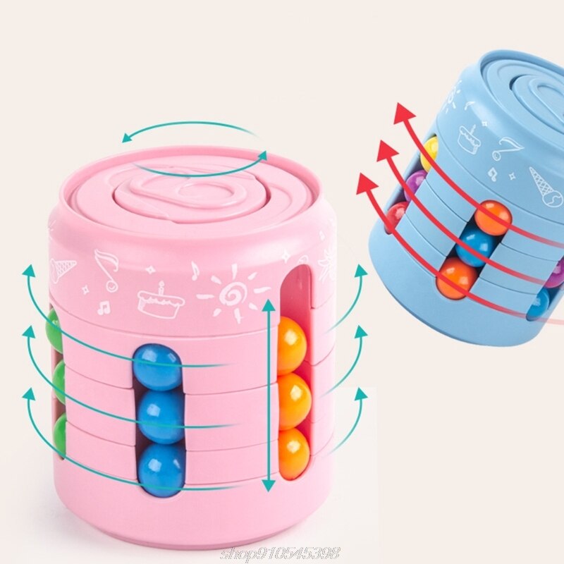 Magic Bean Roterende Speelgoed Kinderen Intelligentie Vingertop Magische Kubus Leren Speelgoed Intellectuele Game Kinderen A22 21