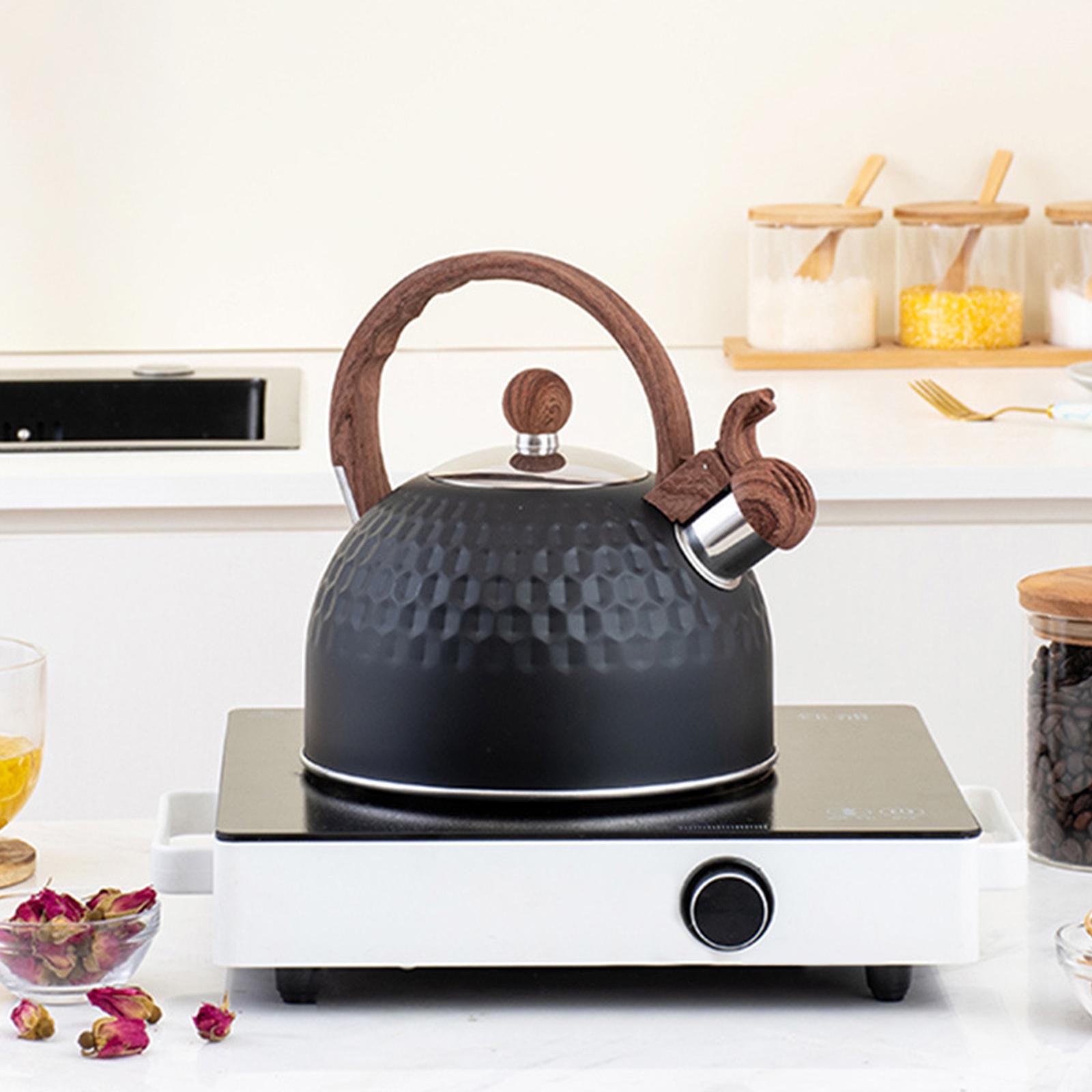 Bouilloire à thé de grande capacité 2,5 l, avec poignée Anti-chaleur, pour la cuisine