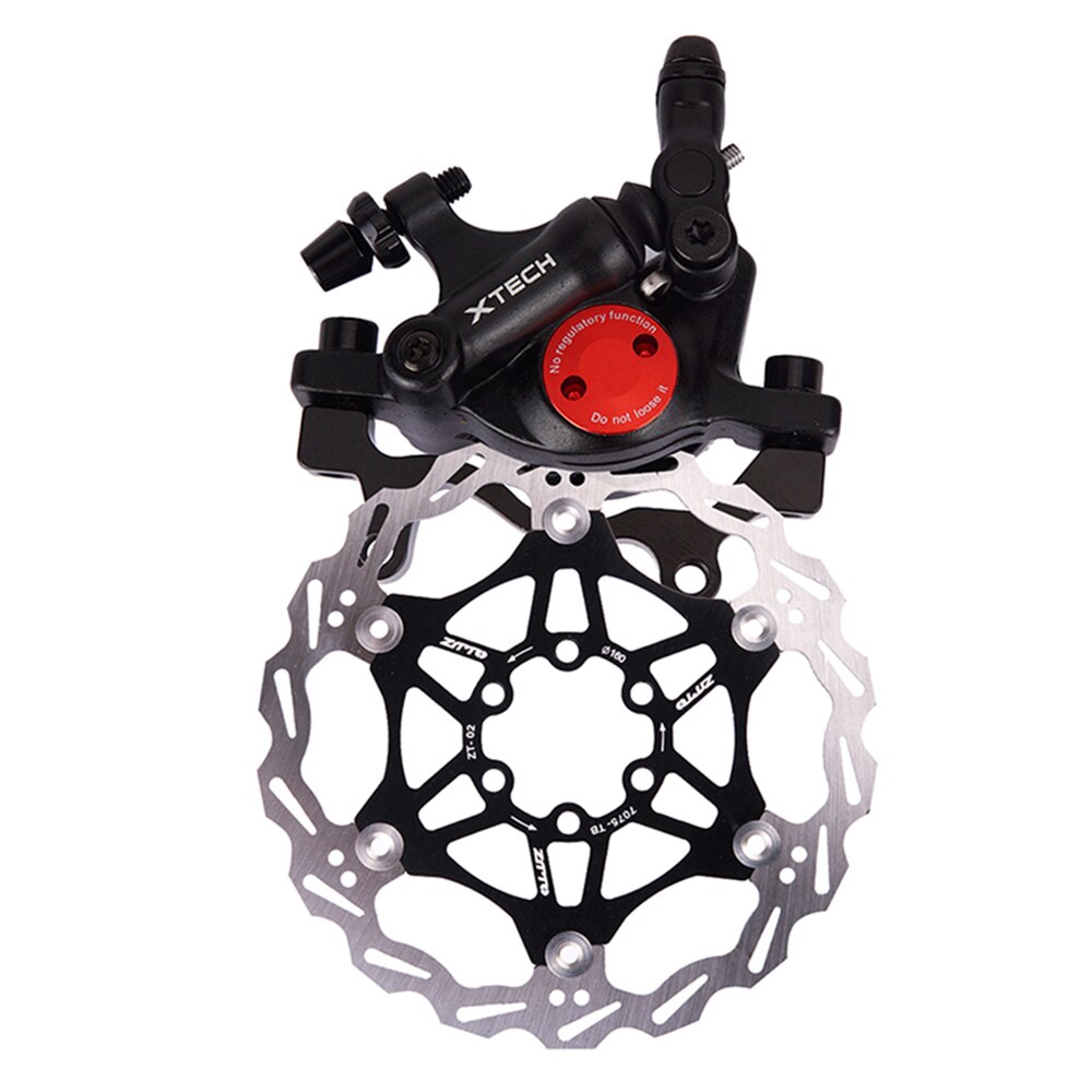 Rotor de freno de disco hidráulico para bicicleta de montaña, línea de tracción, delantero y trasero, M365: Rotor R Brake Black