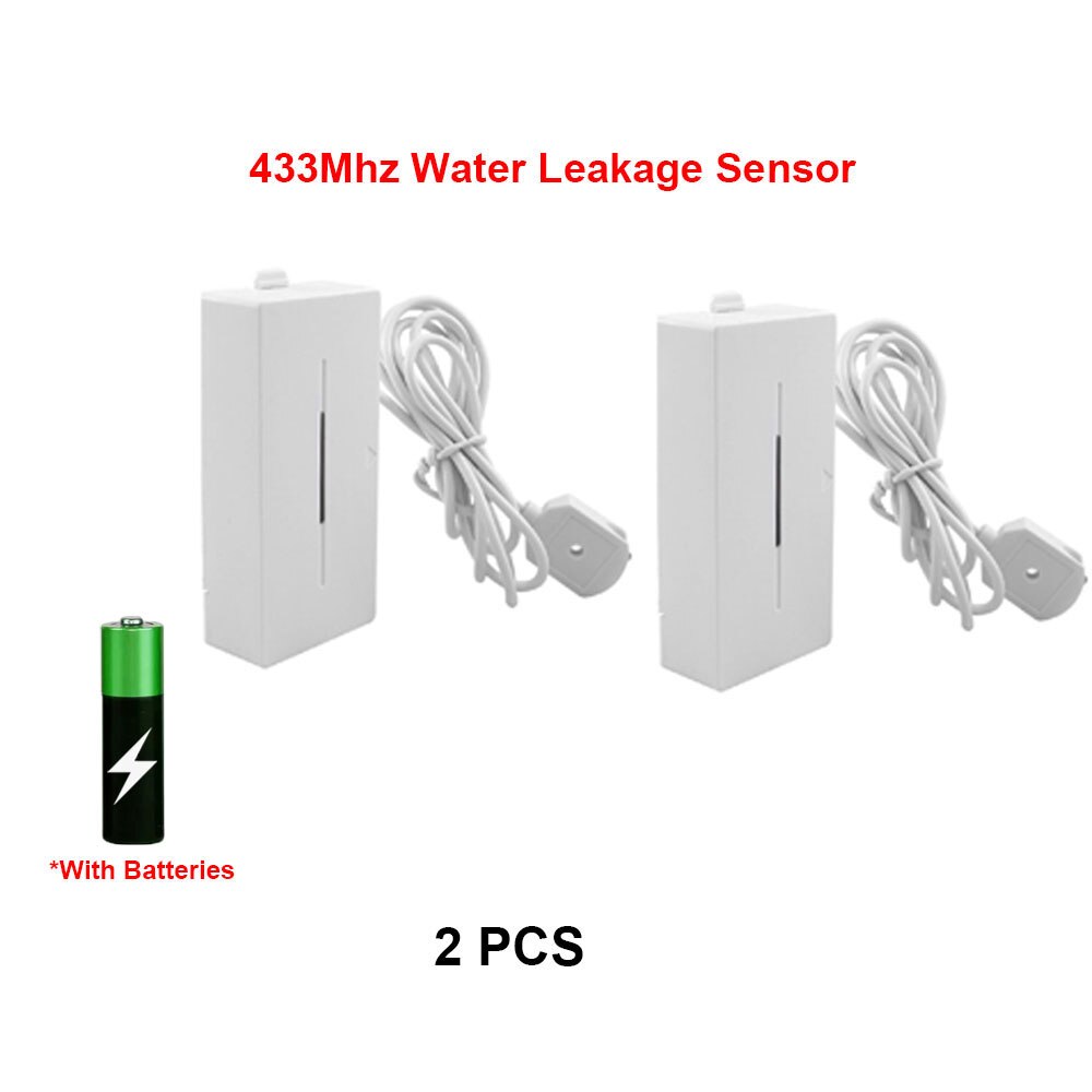 Water Level Leakage Water Leak Sensor With Battery Overflow Detector Alarm Security works SONOFF RF Bridge eWelink: 2PCS Sensor
