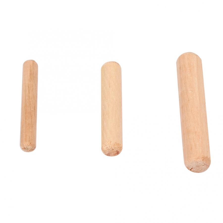1 pack wood dowel Woodworking Round Fluted Wood Wooden Craft Dowel Pins