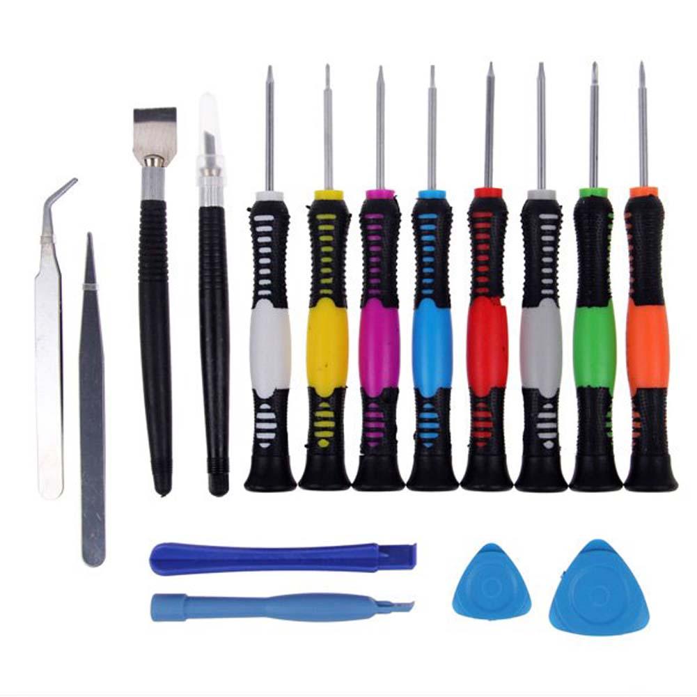Professionele 16 in 1 Opening Repair Tools Schroevendraaiers Set Kit Met Tweezer Schraper Voor Mobiele Telefoon Voor iPhone Handgereedschap set