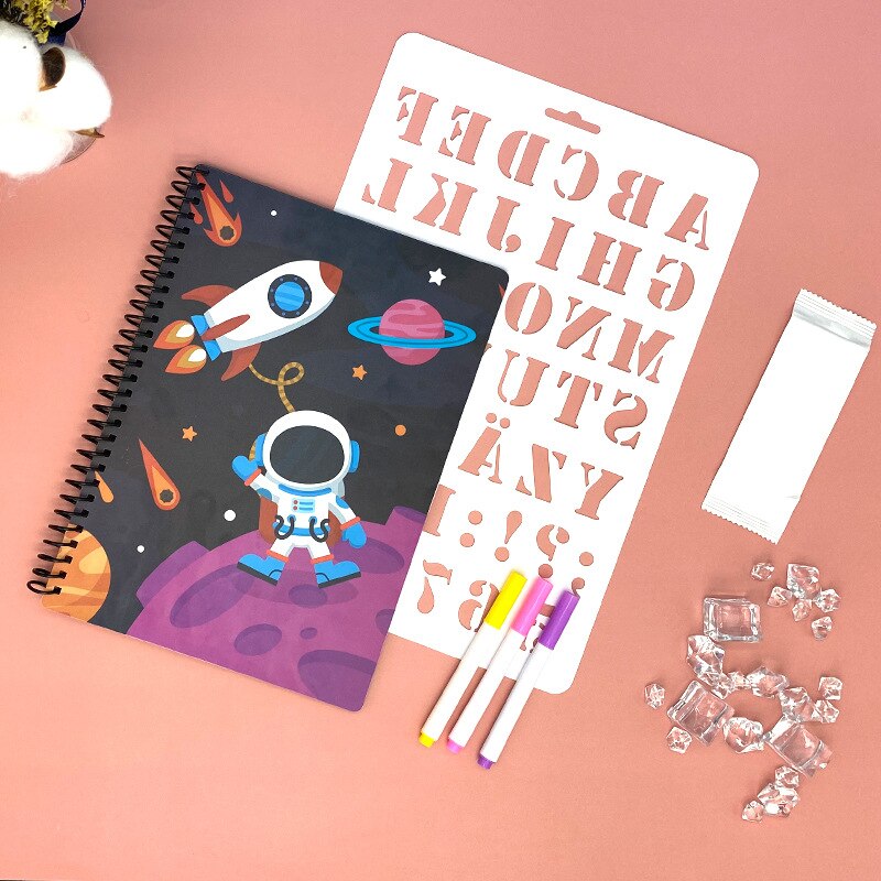 Magic Water Drawing Notebook Herbruikbare Coloring Doodle & Magic Pen Tekentafel Educatief Speelgoed Voor Kinderen Kids