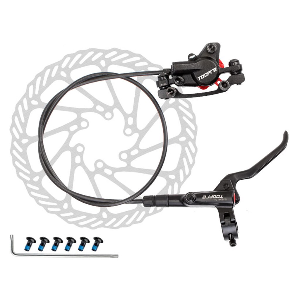 TOOPRE-Kit de frenos hidráulicos para bicicleta de montaña, pastillas de freno de disco delanteras y traseras, accesorios de Rotor: F160 R140 oil pan