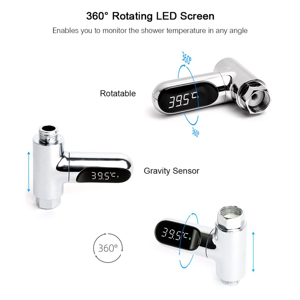 Led Water Thermometer Elektronische Kraan Thermometer Douche Led Thermometer Thuis Badkamer Douche Thermometer