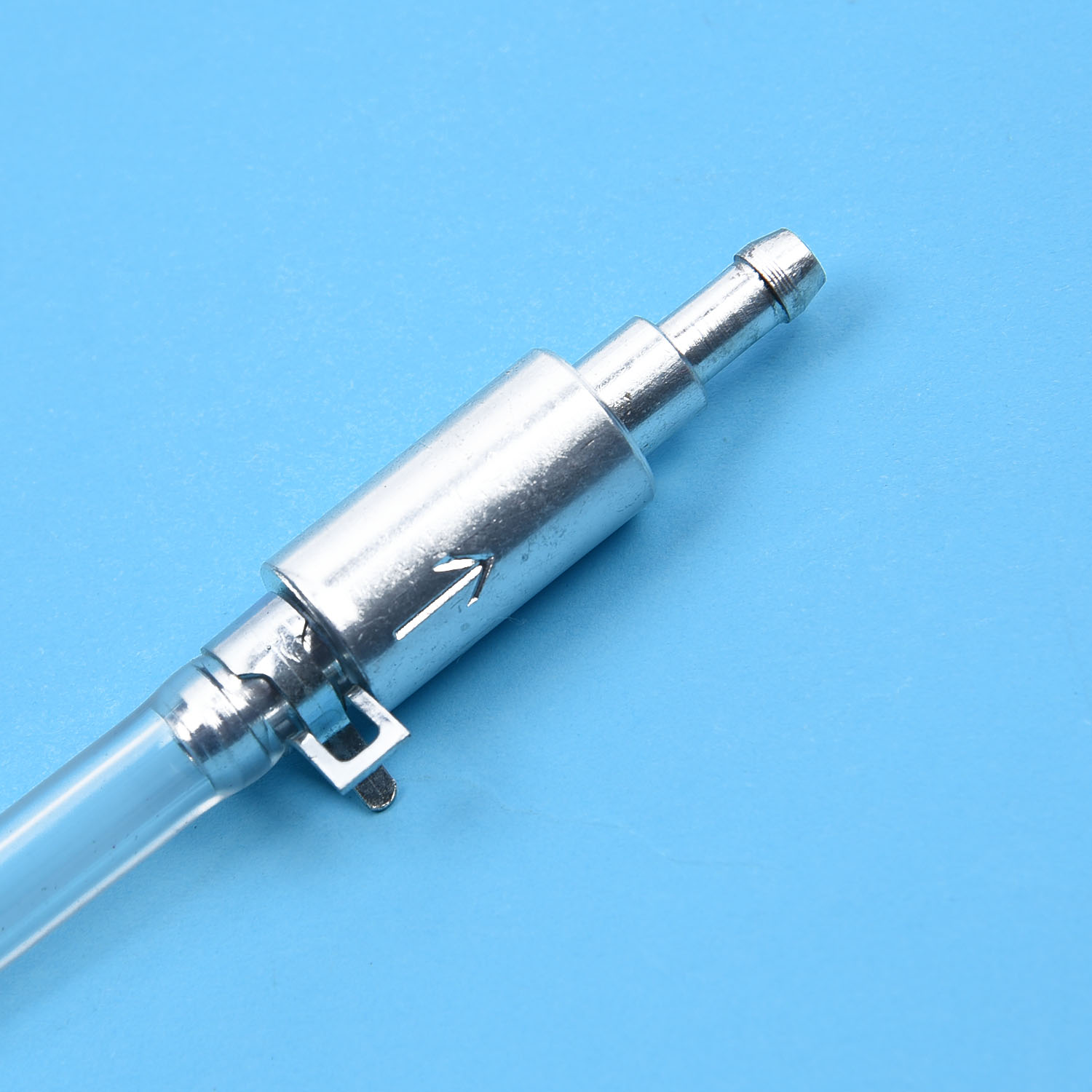 Gummi bremse udluftningsslange slange aluminium klar udskiftning reparation universal motorcykel ventil udluftning