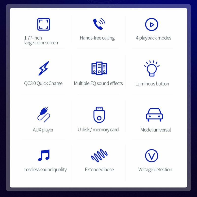 Bluetooth sans fil dans la voiture MP3 FM transmetteur autoradio adaptateur Kit 2 USB chargeur voiture lecteur MP3 voiture Audio voiture accessoires