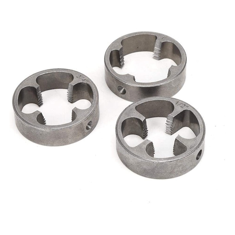 Retail Pipe Thread Cutting Tool PVC Thread Maker NPT Round Tool Set Pipe Threader Plumbing Tool, PVC Thread Tool