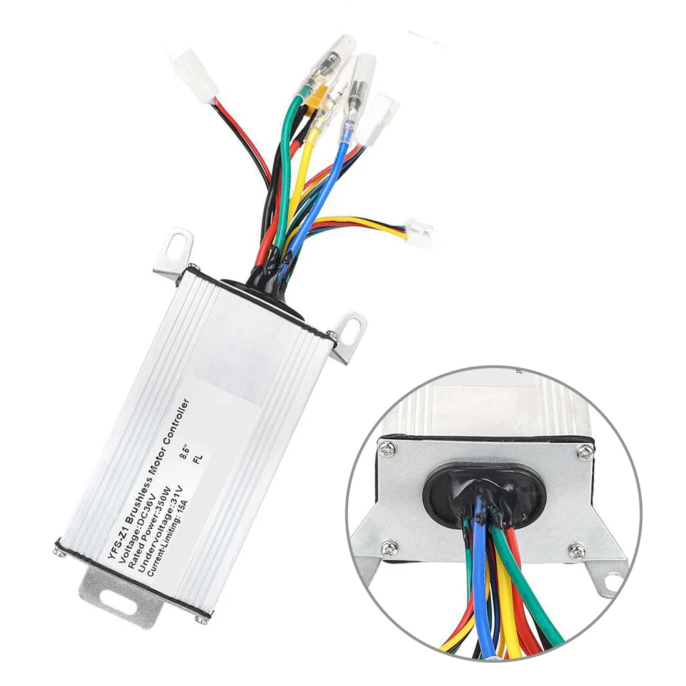 Controlador de 36V, 350W, 15A, tablero, acelerador, traje para patinete eléctrico de 8,5 pulgadas, piezas de repuesto para patinete eléctrico