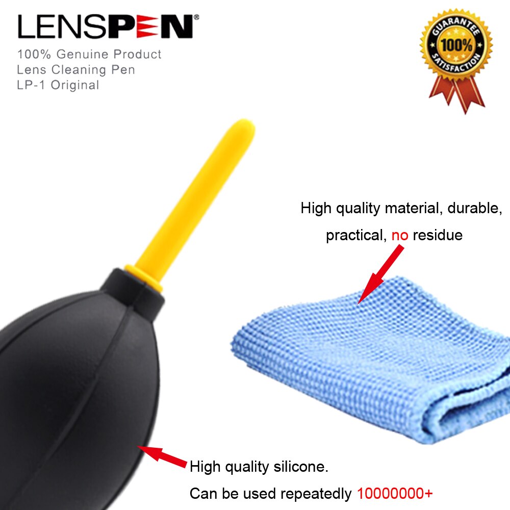 100% Original Genuine Brand LENSPEN LP-1 Dust Cleaner Camera Cleaning Lens Pen Brush kit for Canon Nikon Sony Filter DSLR SLR DV