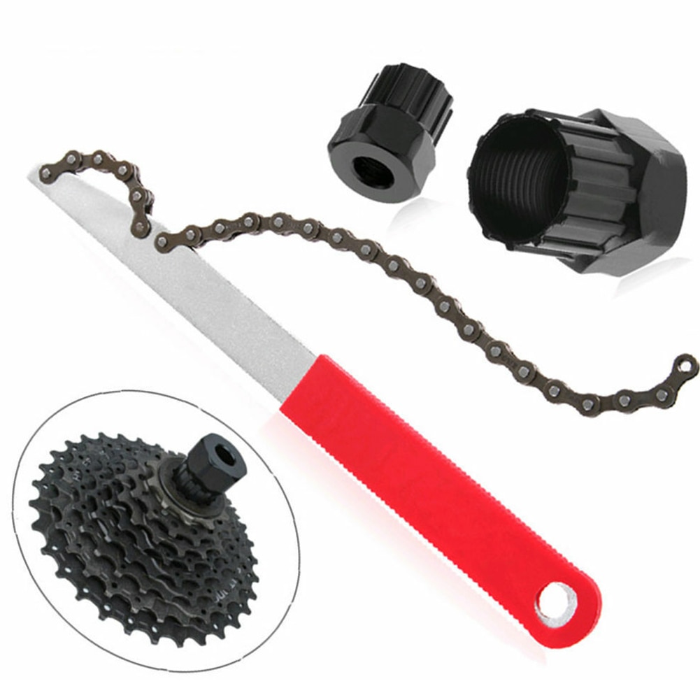Bicycle Cassette Freewheel Chain Whip Lockring Repair Remover Tool Accessory Cutter/Chain/Bracket/Freewheel/Crank Puller Remover