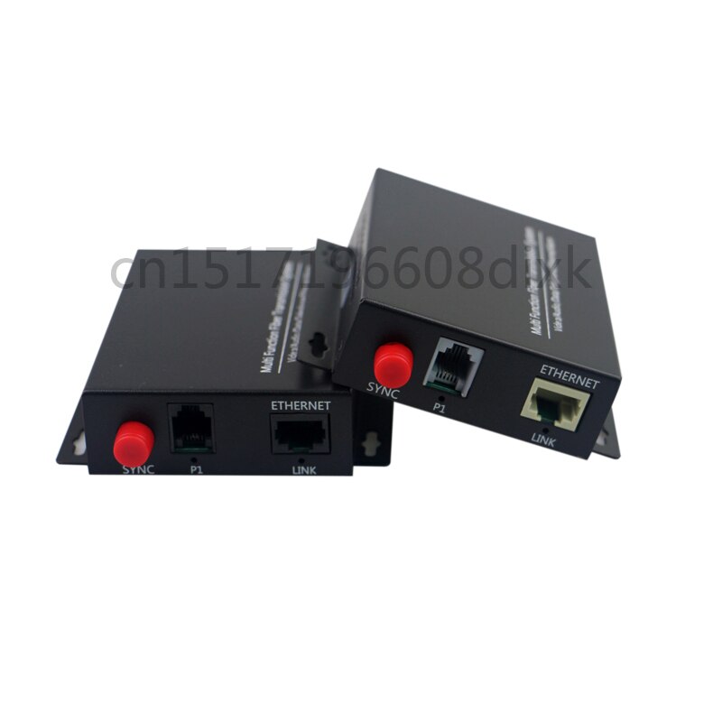 1CH convertidor de teléfono a fibra óptica PCM Voice over fiber optic Media converter a fibra 1 Ch 100M Ethernet