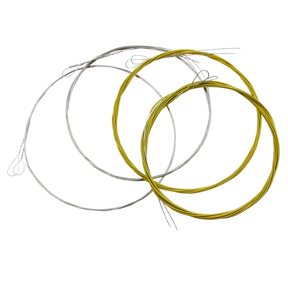 IRIN-cuerdas de mandolina M101, cuerdas de instrumento de acero inoxidable enrolladas en bronce, Color plateado y dorado (.010-.034)