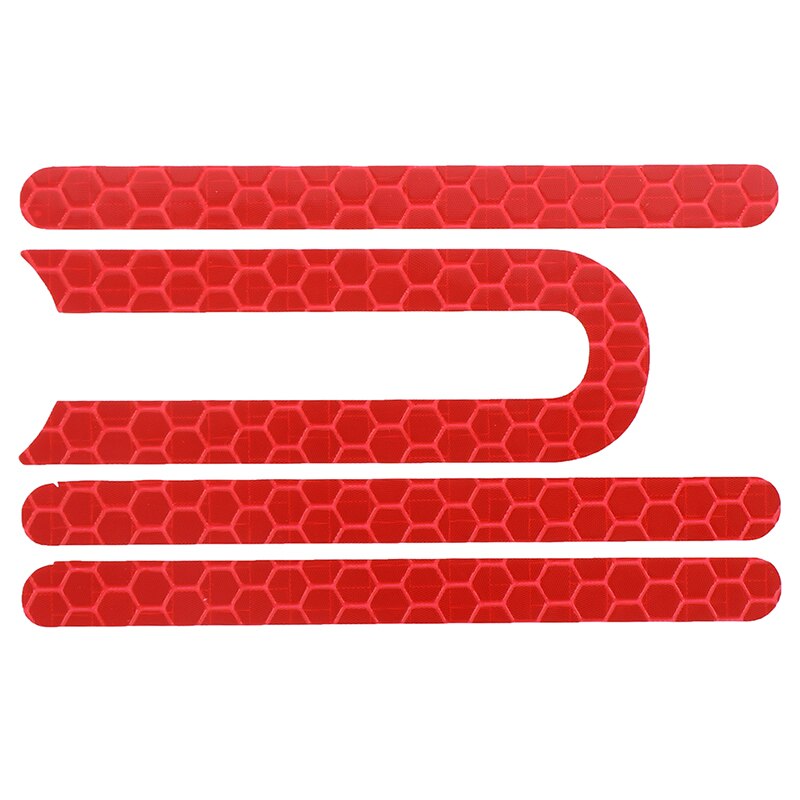 4Pcs/set Electric Scooter Reflective Stickers For M365 Reflective Sticker For Safety Night Riding Cycling Scooter Parts: RD