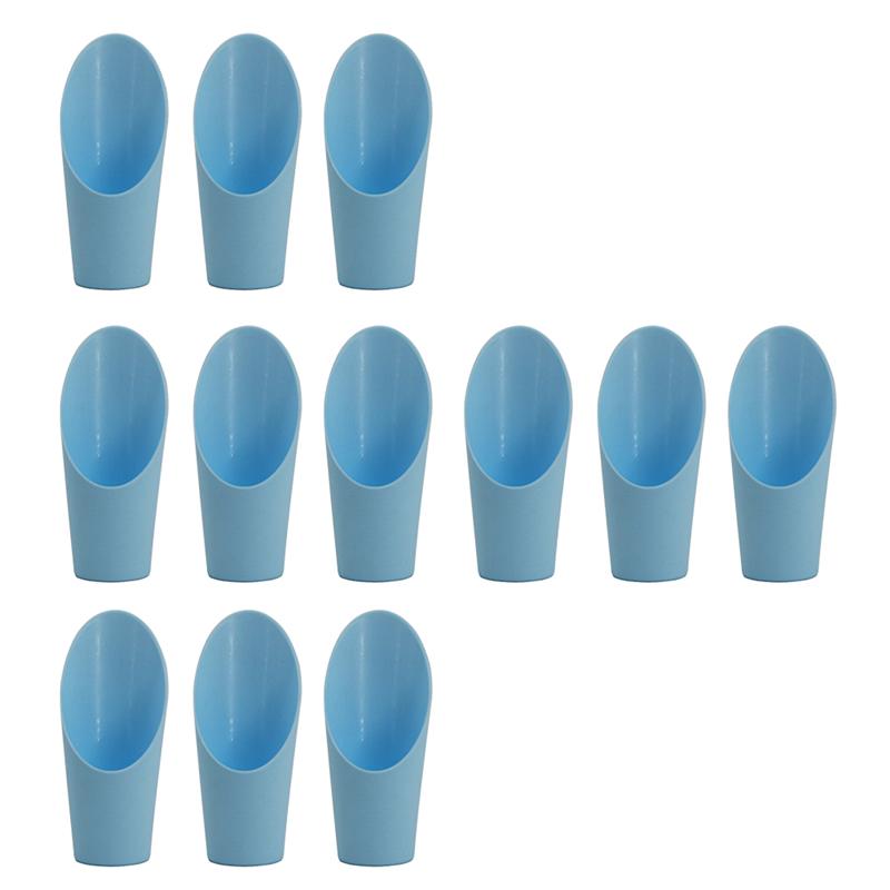 12Pcs Bonsai Tool Portable Plastic Bucket Scoop Gardening Tool Potting Scooper for Garden