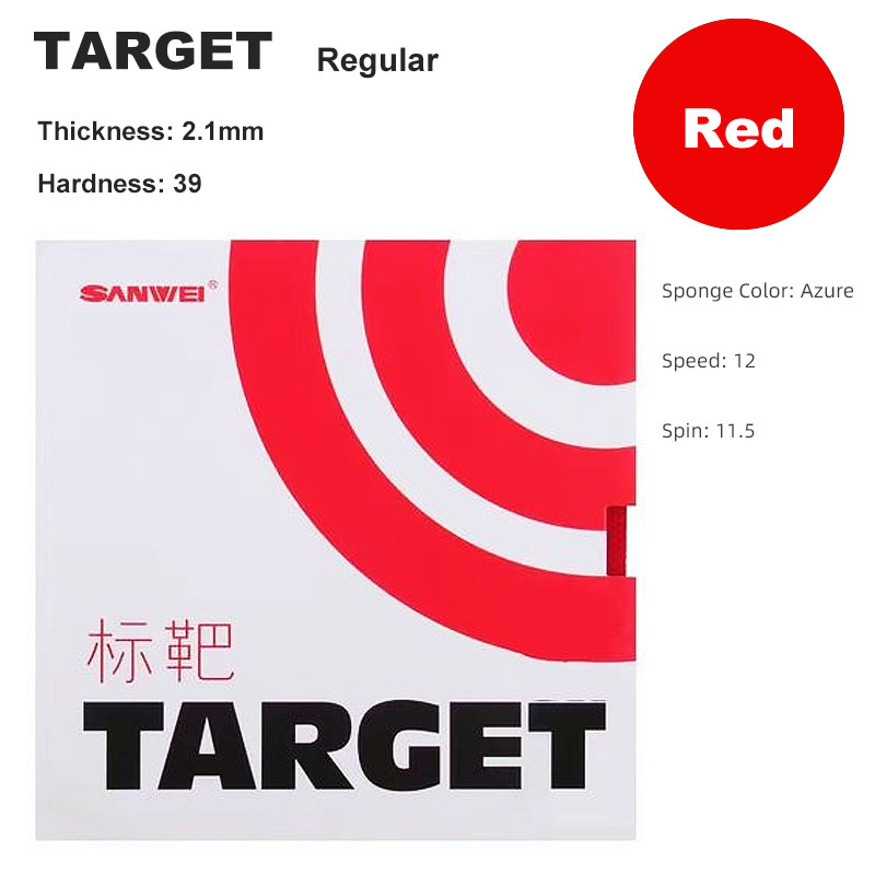 Oryginalna guma robić tenisa stołowego Sanwei cel seria lepki Provincal niebieski krajowy świst Pong żeglowanie guma z elastyczną gąbką: Pomarańczowy