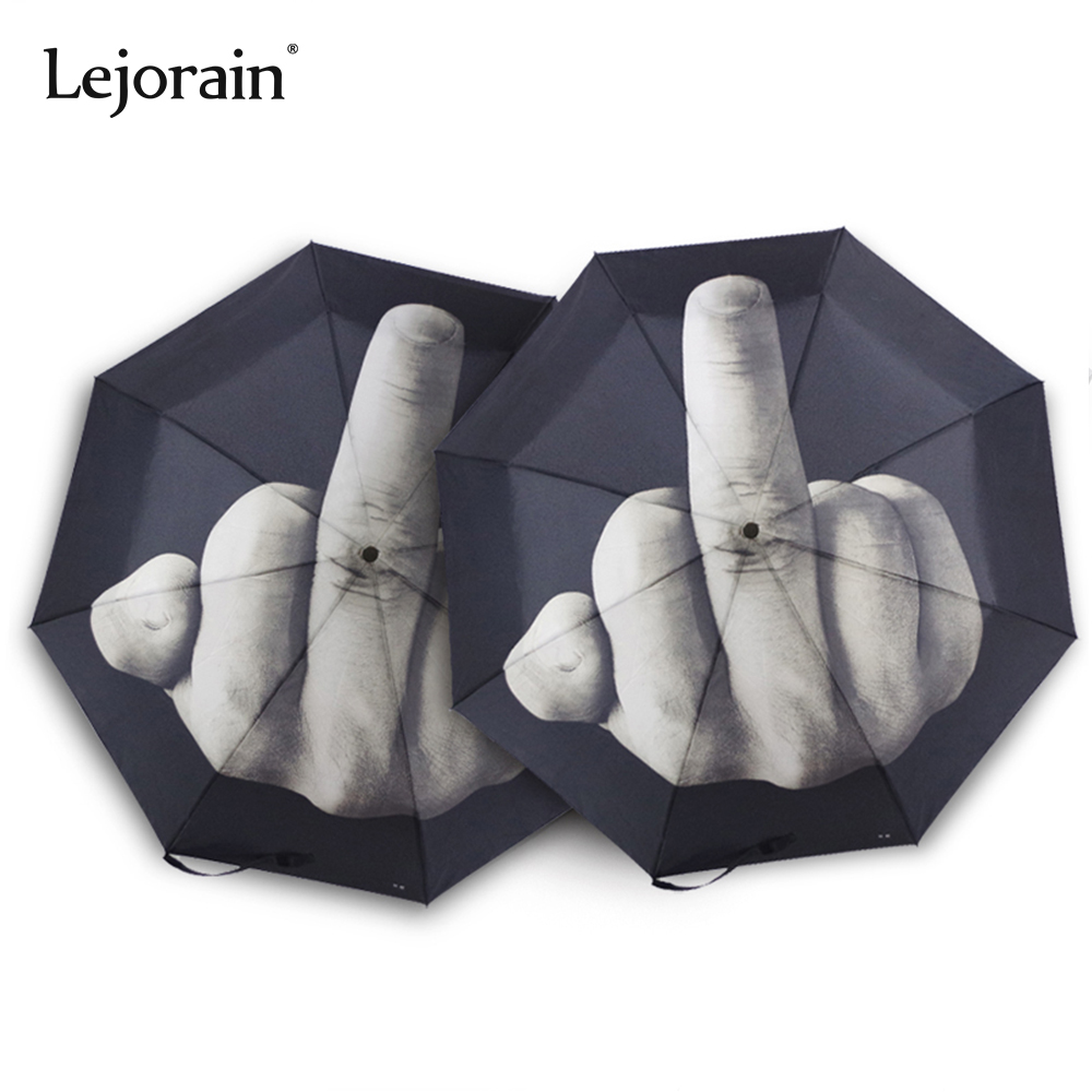 Middelvinger Paraplu Regen Pocket Opvouwbare Automatische Paraplu Grappige Mannen Paraplu Winddicht Met Een Foto Vrouw