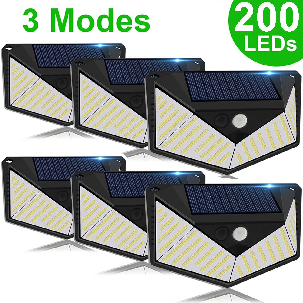 Waterdichte LED-wandlamp op zonne-energie, IP65, HL1261