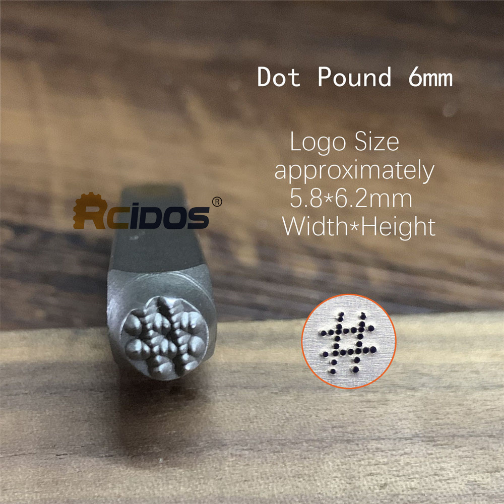 6mm gwiazda funt gwiazda projekt metalowe stemple jubilerskie, RCIDOS kropka DIY bransoletka/symbole biżuterii stalowy znaczek, 1 sztuk cena: Ciemnoszary