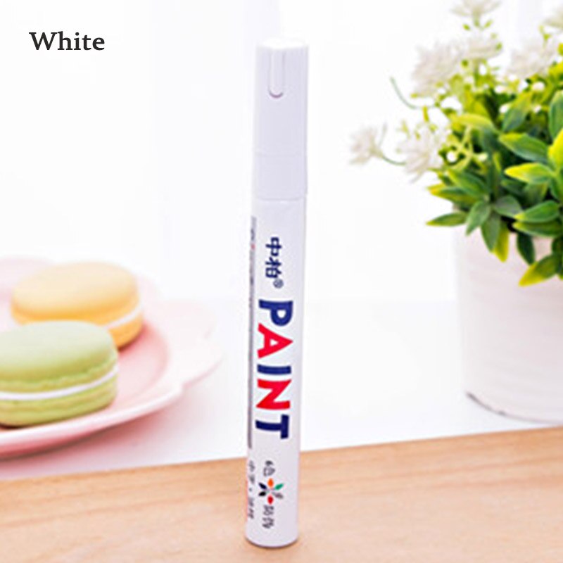 BOOMBLOCK Car-Styling Scratch Repair Paint Graffiti Tool For Inifiniti Kia Rio Sportage Ceed Ford Fiesta Mondeo Suzuki Swift: White