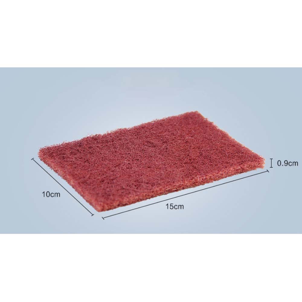 Hoge Dichtheid Spons Nona Magic Spons Gum Schotel Cleaner High-Density Spons Schuursponsje Voor Keuken Kantoor Badkamer Schoonmaken: Rood