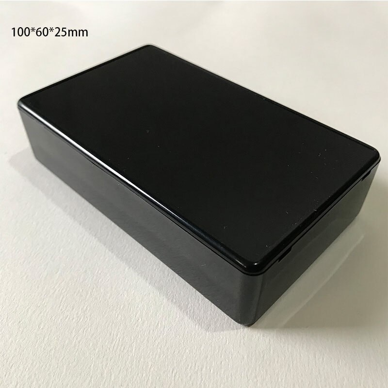 Black Project Box Storage Case Waterproof DIY Housing Instrument Case Enclosure Boxes Electronic Home Supplies 50*28*15MM: 100x60x25mm