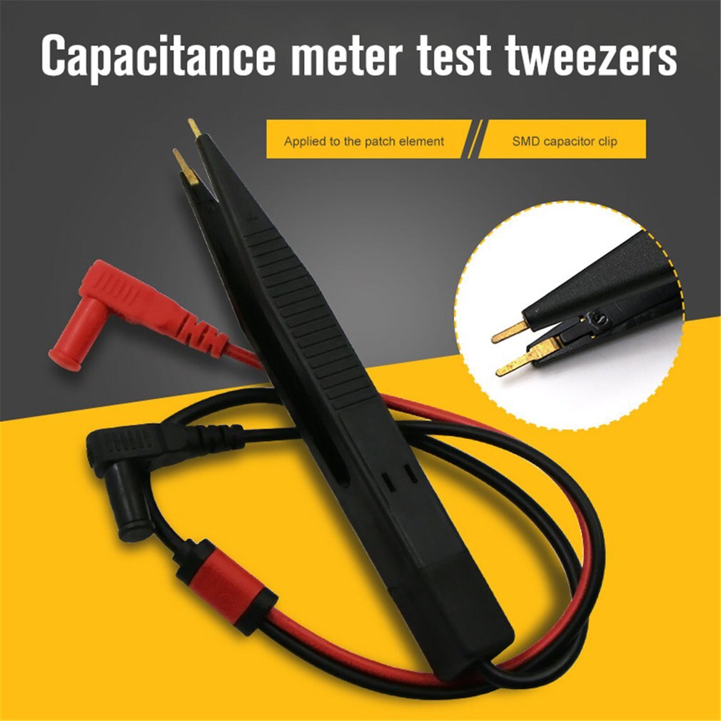 SMD Induktivität Prüfung Clip Sonde Pinzette für Widerstand Multimeter Kondensator Meter Clip Sonde Für SMD Komponenten Messen werkzeuge