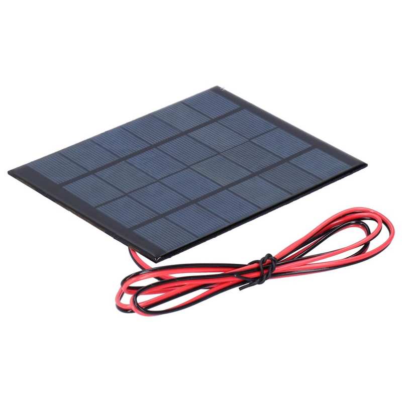 Testing Equipment Battery Capacity Tester Mini Solar Power Module Epoxy Panel with 100cm Cable Electronic Accessories DC