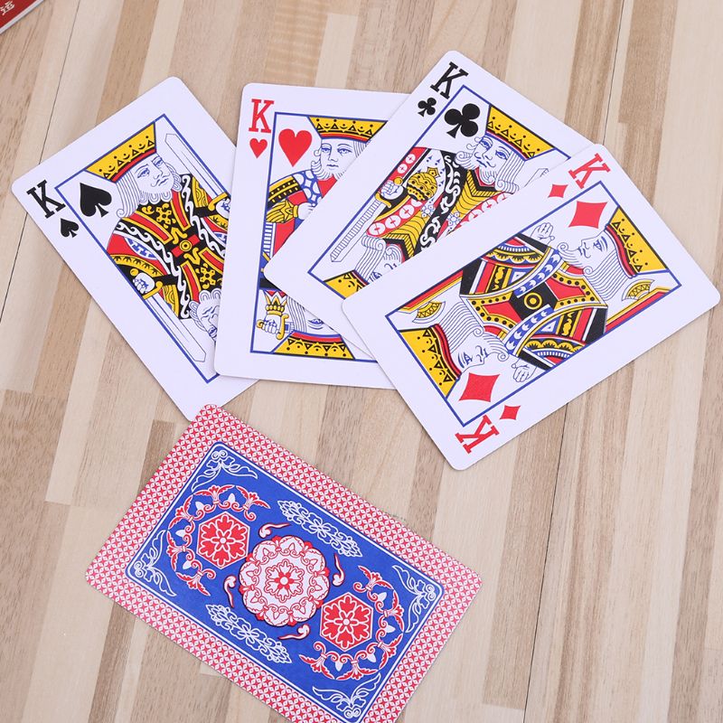 Pokerikorttipakka normaali pelikorttipaperi pokerikortit perhejuhliin yökerhobaari kasino