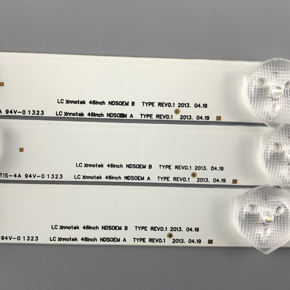 10pcs/set LED backlight bar for SONY 46inch TV KDL-46R485A LG TV innotek 46inch NDSOEM A B Type REV0.1