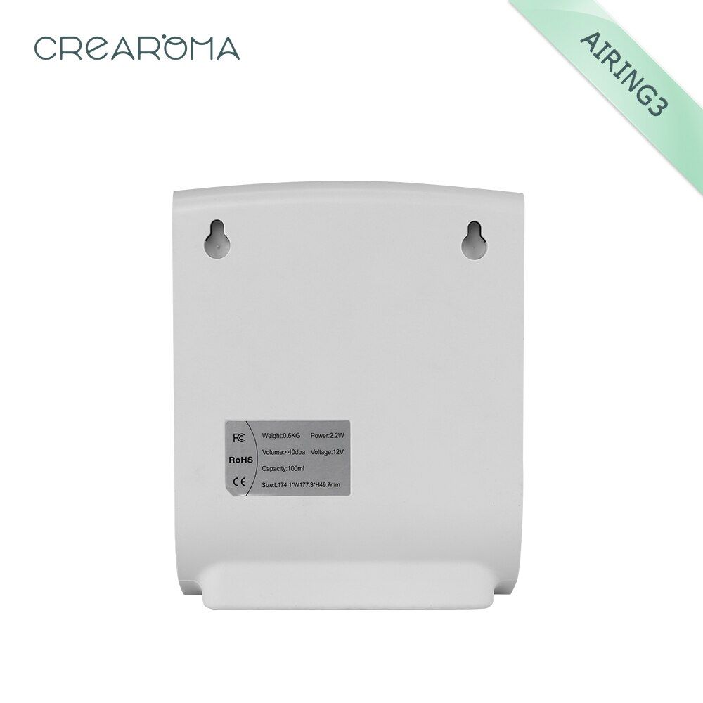 Wall-mounted small area electric aroma diffuser scent air machine