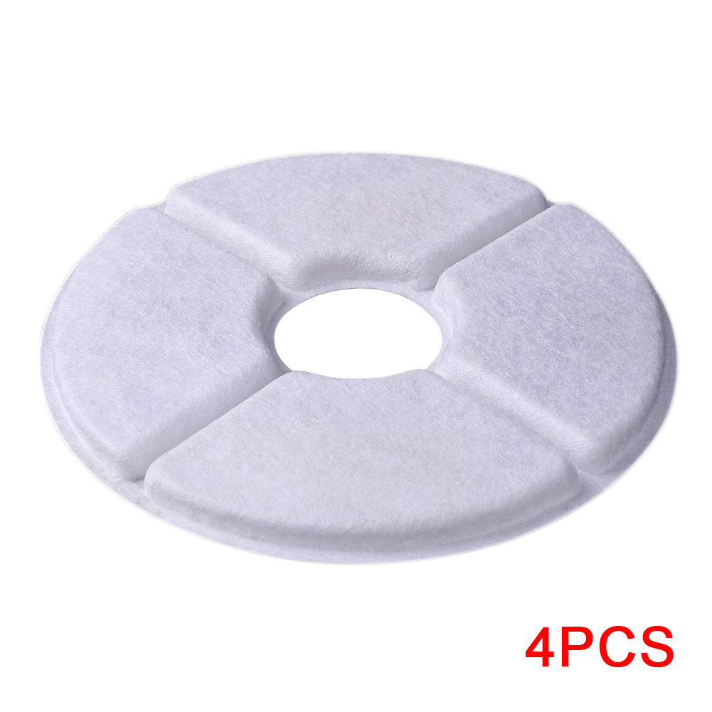 Pet Fountain 2.6L Electric Automatic Dog Water Dispenser Safe for Small Animals 2019ing: 4pcs Filter