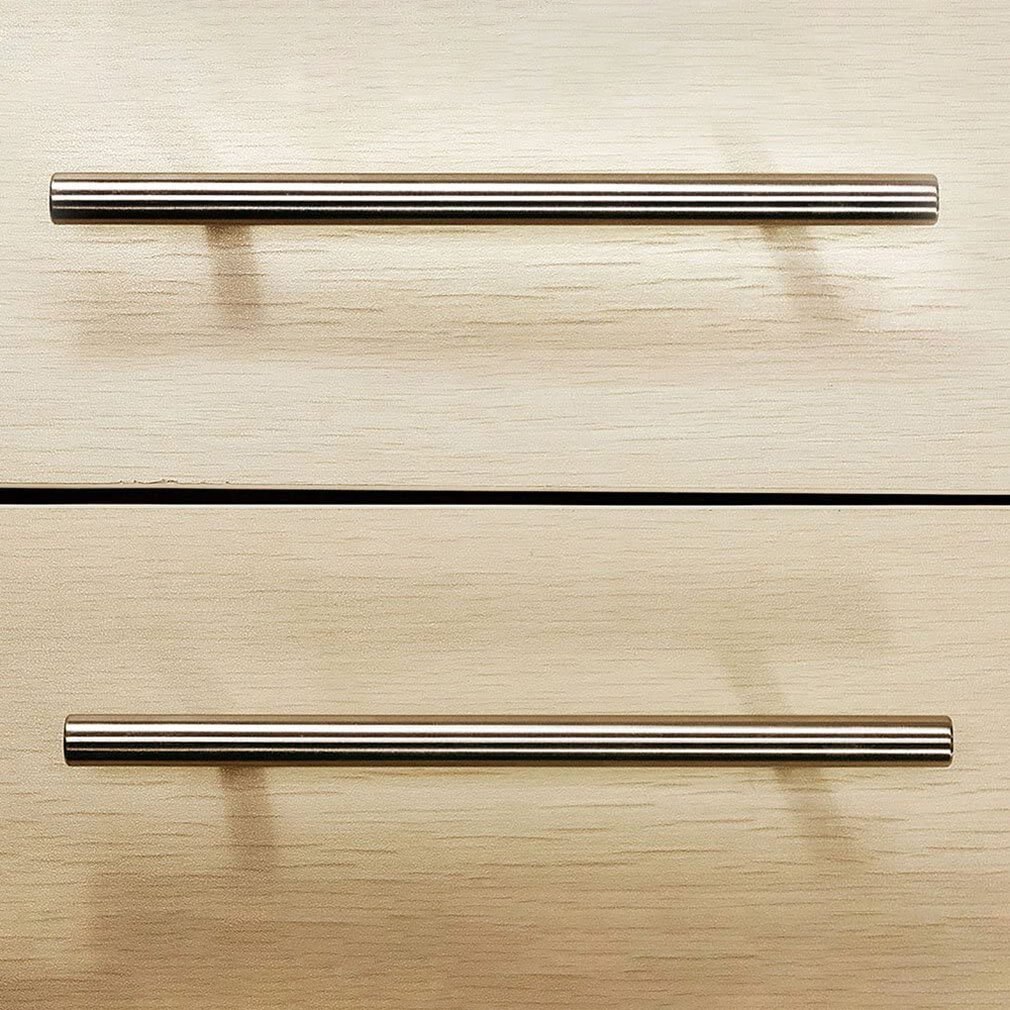 Poignée de porte en forme de T pour barre cuisine salle de bain armoire armoire tiroir en acier inoxydable Centres tiroir porte poignées T Pull