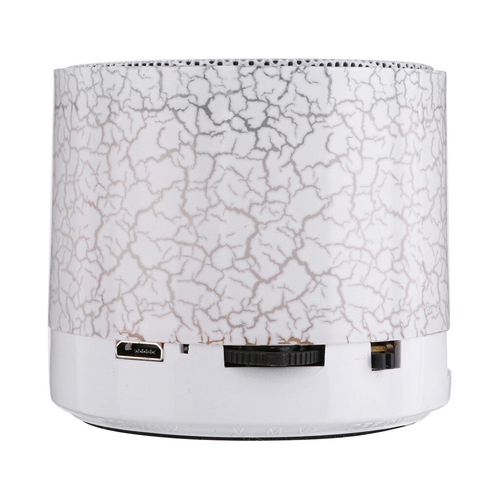 Draagbare mini draadloze stereo led-licht bluetooth luidspreker sd-kaart gratis luidspreker tf usb fm voor samsung computers telefoons