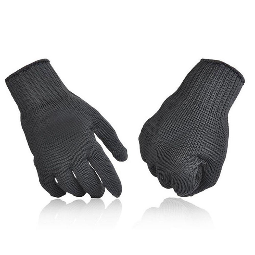 Gants de coupe de sécurité à 5 niveaux de Protection, résistants à l'usure, à mailles en acier résistantes aux coupures pour le travail en cuisine