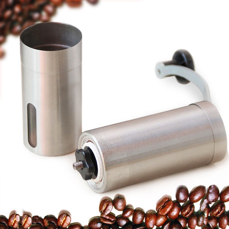 Stainless Steel Coffee Grinder Hand Manual Handmade Coffee Bean Grinders Mill Kitchen Grinding Multifunction Coffee Making Tools