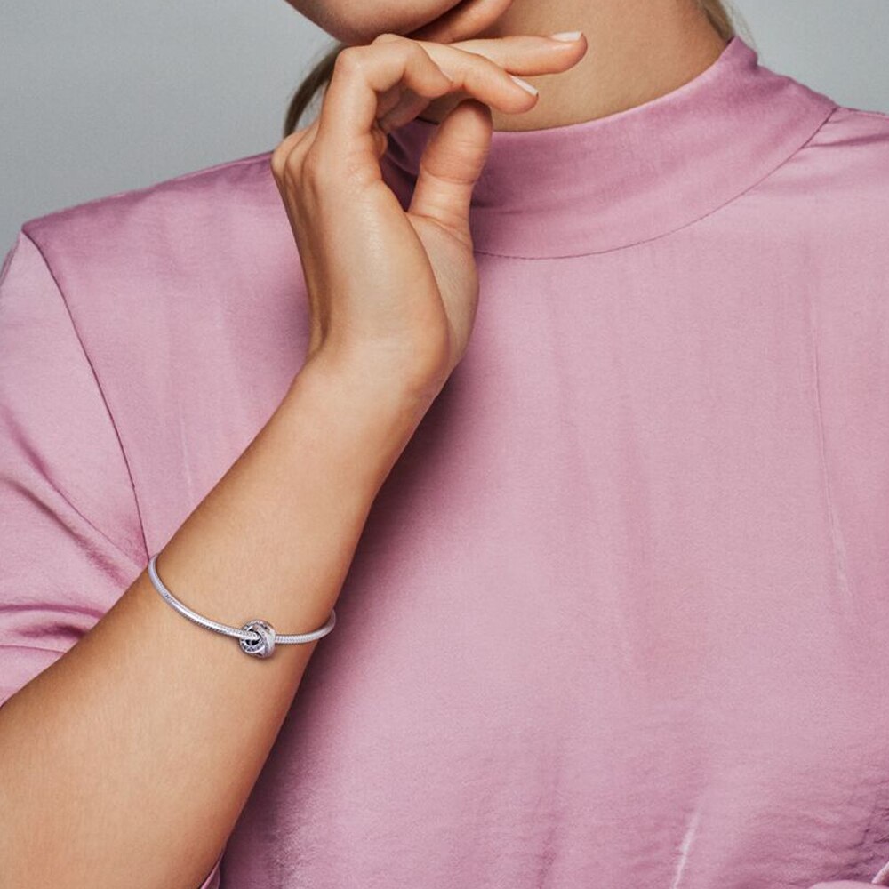 Charm Hart Hanger Sterling Zilver Originele Armband Mode-sieraden Voor Vrouwen Diy Sieraden