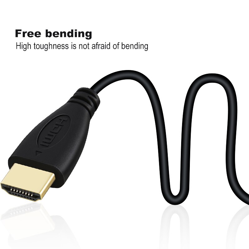 SL HDMI Kabel 1m 2m 3m 5m 7,5 m 10m Stecker auf Stecker Vergoldet HDMI 1,4 V 1080P 3D für PS3 projektor HD LCD Apple TV computer kabel