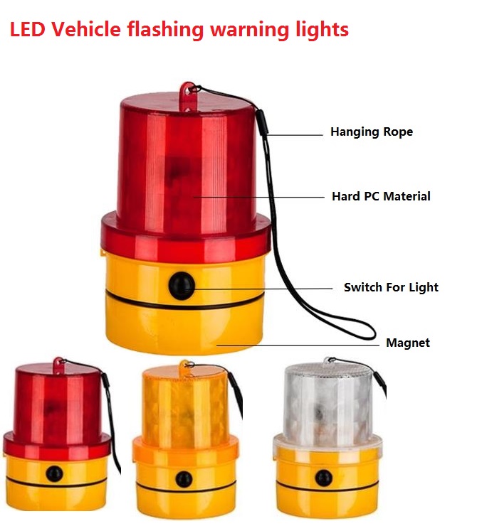 LED Voertuig knipperende waarschuwingslichten