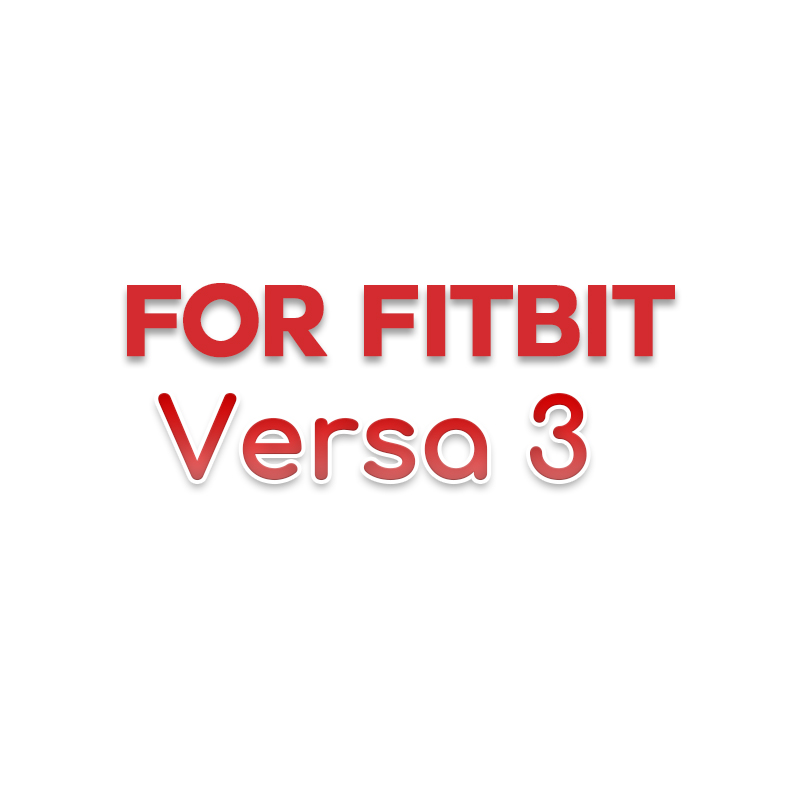 20D miękka folia ochronna do Fitbit Versa 2 3 Sense lite inteligentny zegarek zakrzywiony ekran pełnoekranowy akcesoria ochronne (nie szkło): Fitbit Versa 3 / 3 Pcs