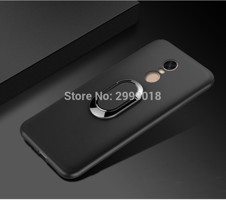 Case On For Nokia 7.2 Case For Nokia 7.2 Soft Magnetic Magnet Car Finger Ring Case For Nokia 7.2 TA-1196 TA-1181 TA-1178 TA-119