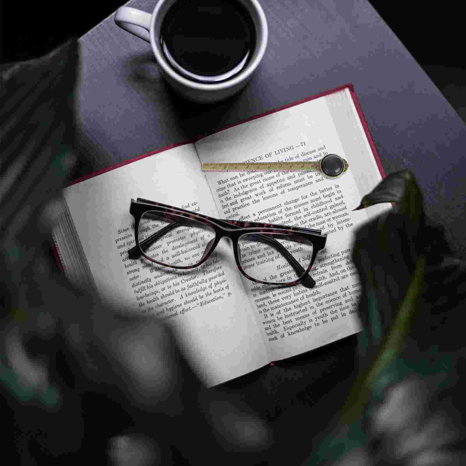 Decorative Stationery Book Mark Book Page Marker for School Students Birthday: Black