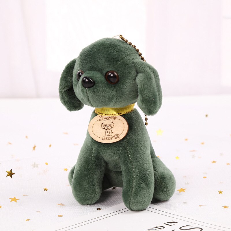 Pluche Key Bag Hanger Pop Hond Speelgoed Mini Meisje Hart Puppy Meisje Bruiloft Gooien Ragdoll Activiteit: Green